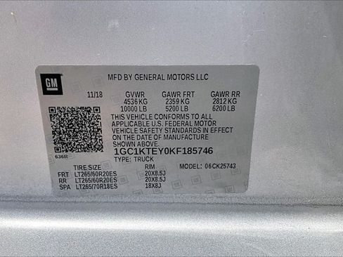 Used 2019 Chevrolet Silverado 2500 LTZ w/ Duramax Plus Package AWD/4WD image 19