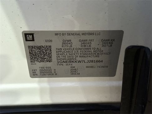 Certified 2020 Chevrolet Traverse Premier w/ Redline Edition image 38