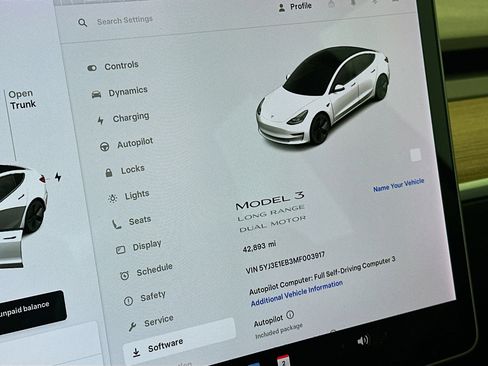 Used 2021 Tesla Model 3 Long Range AWD/4WD image 18