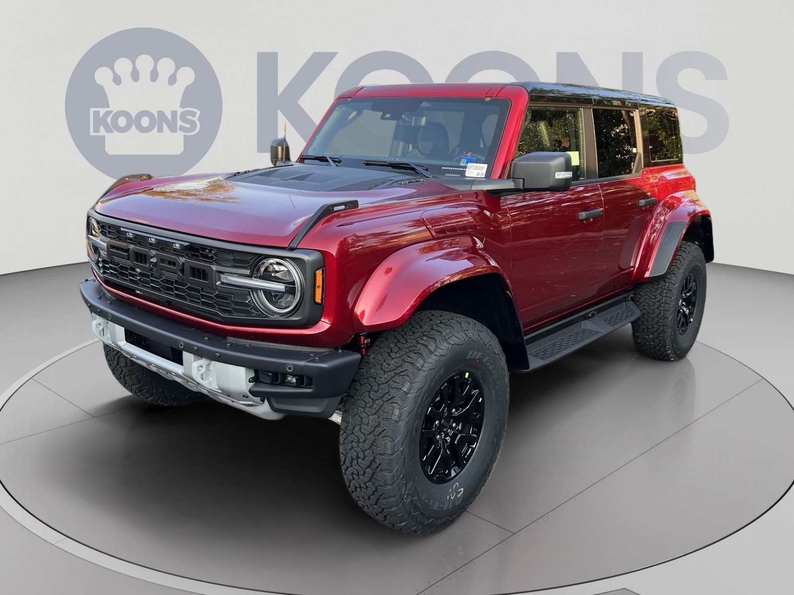 New 2026 Ford Bronco Raptor AWD/4WD image 1