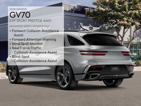 New 2026 Genesis GV70 2.5T Sport Prestige AWD/4WD image 36
