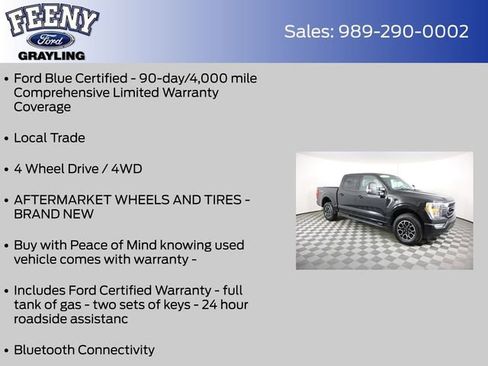 Used 2022 Ford F150 XLT w/ Equipment Group 302A High AWD/4WD image 4
