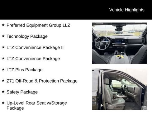 Used 2023 Chevrolet Silverado 1500 LTZ w/ Technology Package image 12
