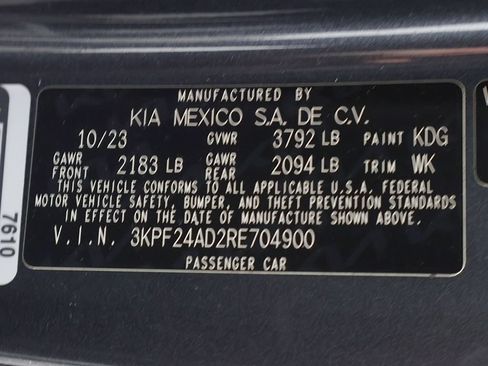 Used 2024 Kia Forte LXS FWD image 44