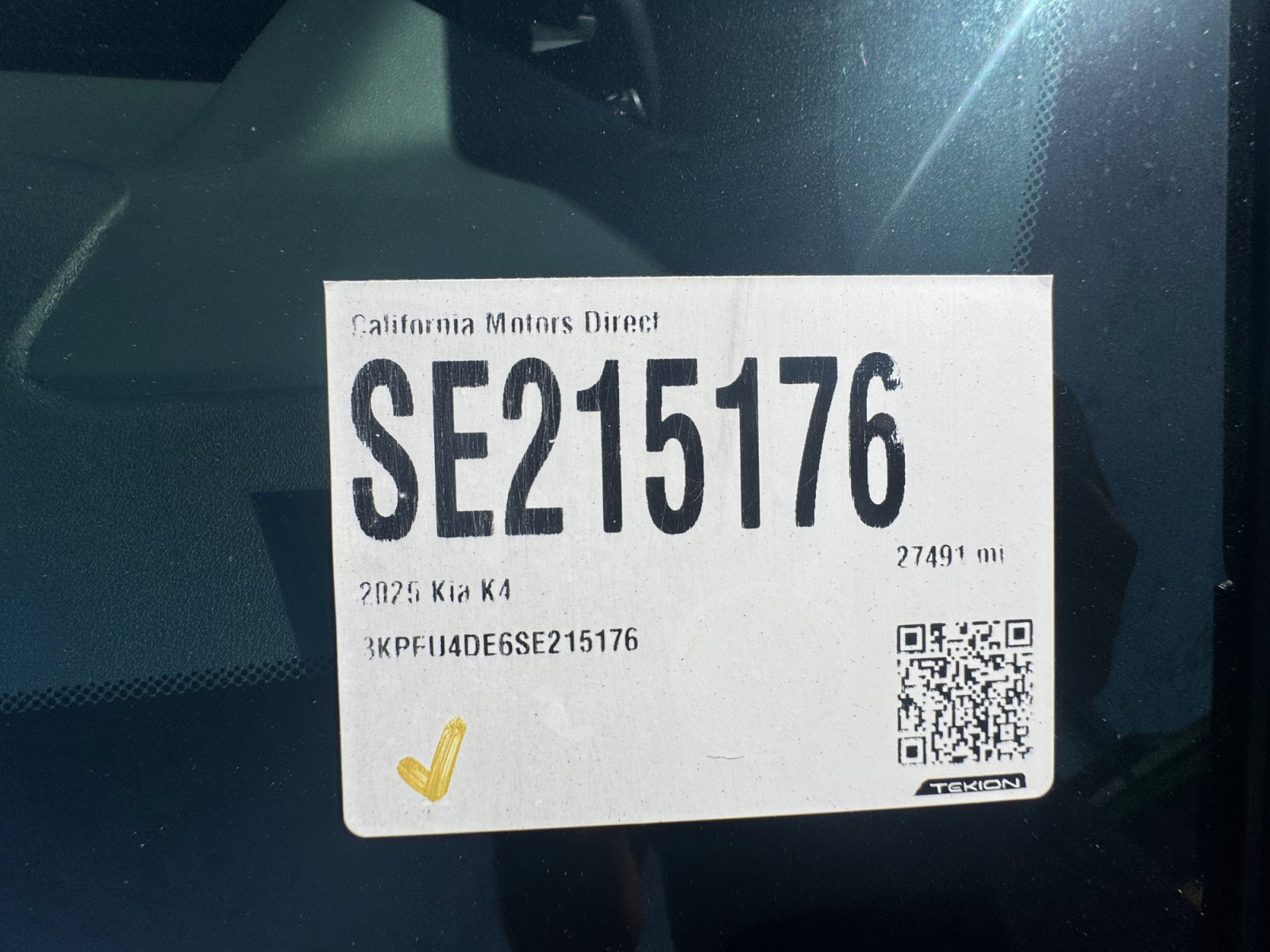 Used 2025 Kia K4 EX FWD image 23