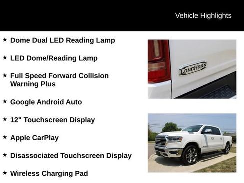 Used 2020 RAM 1500 Longhorn AWD/4WD image 16