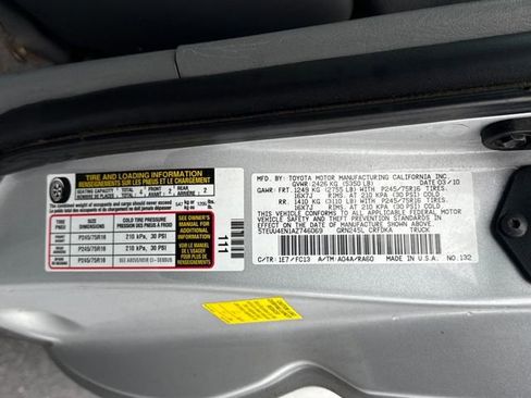 Used 2010 Toyota Tacoma 4x4 Access Cab V6 image 27