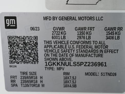 Used 2023 GMC Acadia SLT w/ Trailering Package AWD/4WD image 35