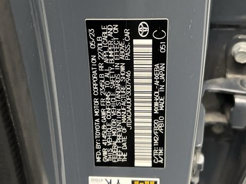 Used 2023 Toyota Prius LE FWD image 20
