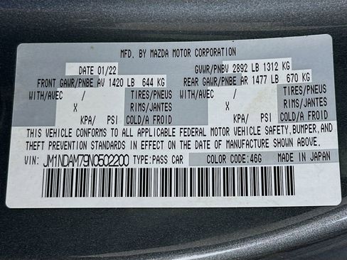 Used 2022 MAZDA MX-5 Miata RF Grand Touring image 35