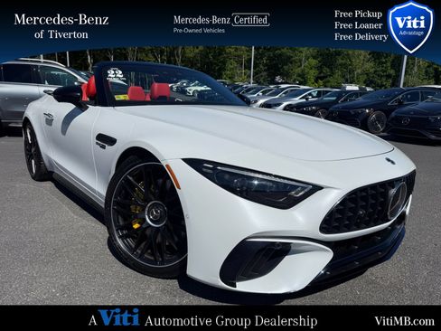 Certified 2022 Mercedes-Benz SL 55 AMG 4MATIC image 1