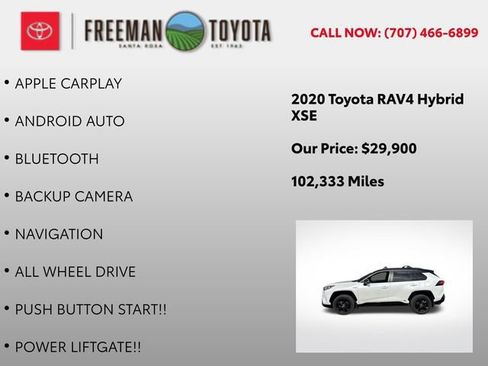 Used 2020 Toyota RAV4 XSE AWD/4WD image 10