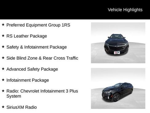 Certified 2023 Chevrolet Equinox RS w/ RS Leather Package AWD/4WD image 13