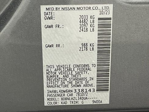 Used 2024 Nissan Altima 2.5 SV AWD/4WD image 62