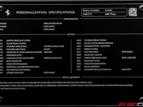 Used 2020 Ferrari 488 Pista Coupe image 12