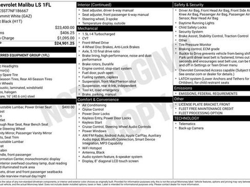 Used 2022 Chevrolet Malibu LS image 5