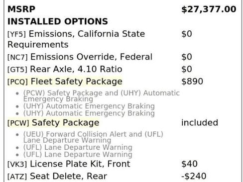 Used 2022 Chevrolet Colorado LT w/ Fleet Safety Package RWD image 4