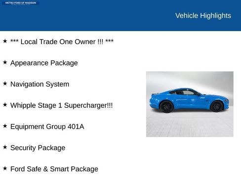 Used 2022 Ford Mustang GT Premium w/ Equipment Group 401A image 2