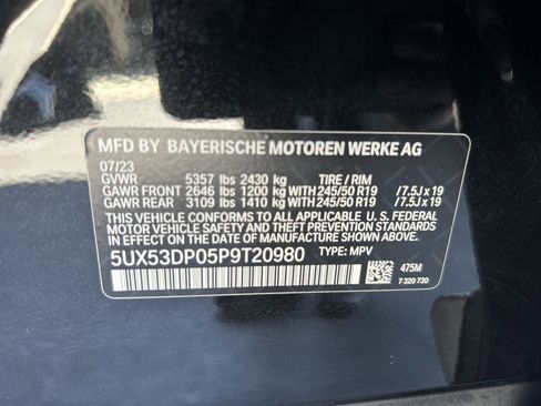 Certified 2023 BMW X3 xDrive30i w/ Convenience Package AWD/4WD image 35