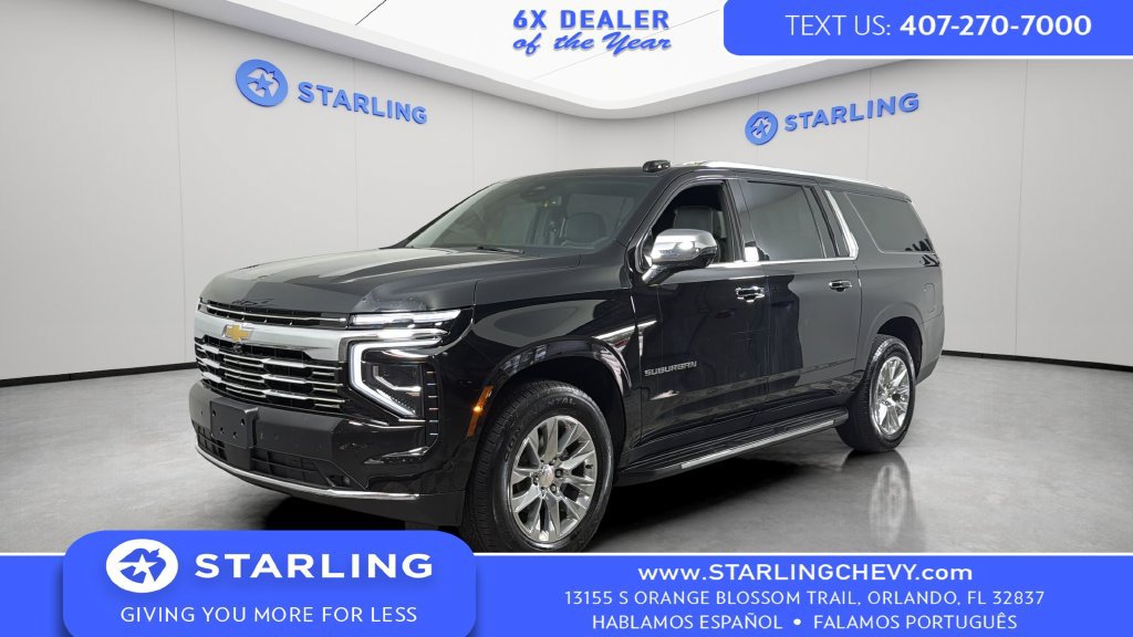 Used 2025 Chevrolet Suburban Premier RWD image 1