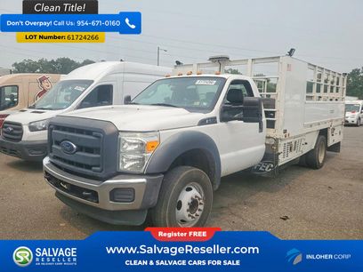Used 2016 Ford F550 2WD Regular Cab Super Duty