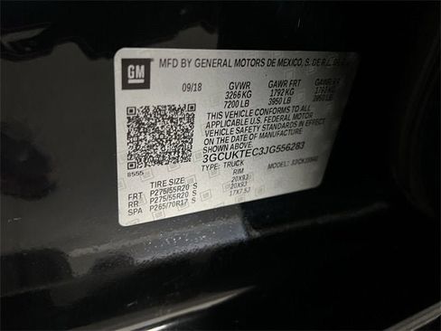 Certified 2018 Chevrolet Silverado 1500 High Country image 35