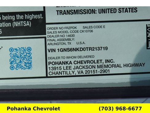 New 2026 Chevrolet Tahoe LT w/ Comfort Package image 31