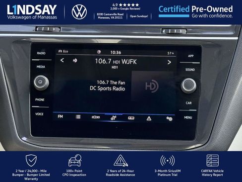 Certified 2022 Volkswagen Tiguan SE w/ Panoramic Sunroof Package image 14