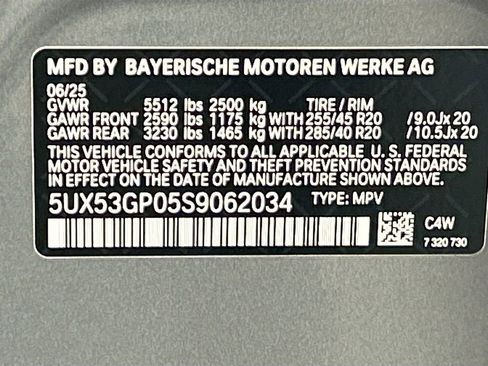 Certified 2025 BMW X3 xDrive30i w/ Premium Package image 33
