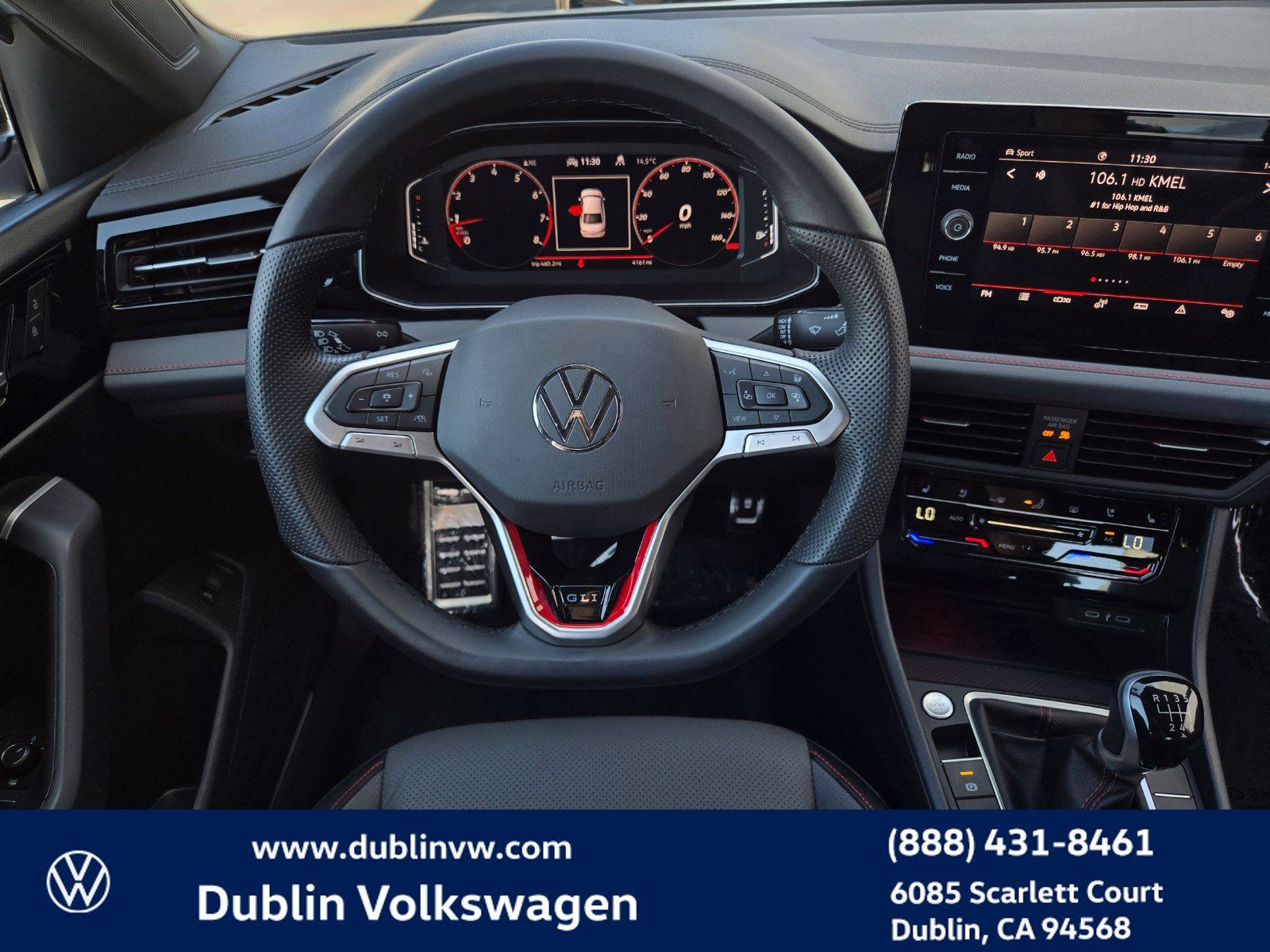 Certified 2026 Volkswagen Jetta GLI Autobahn w/ GLI Black Package FWD image 14