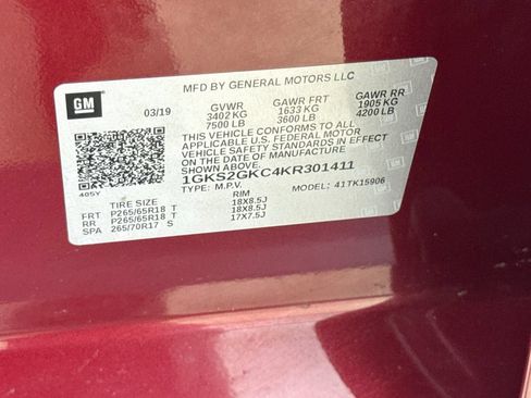 Used 2019 GMC Yukon XL SLT w/ Open Road Package AWD/4WD image 29