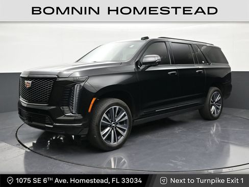Used 2025 Cadillac Escalade ESV Sport w/ Touring Package RWD image 1