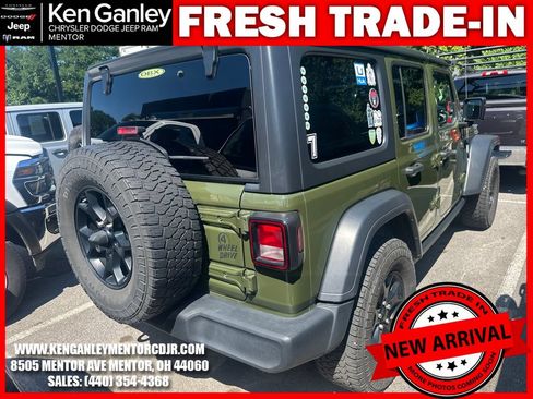 Used 2020 Jeep Wrangler Unlimited Sport AWD/4WD image 10
