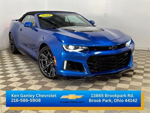 Certified 2018 Chevrolet Camaro ZL1 RWD image 3