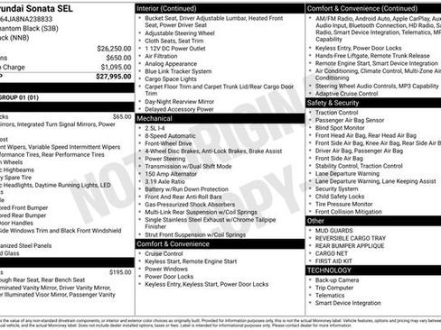 Used 2022 Hyundai Sonata SEL image 37