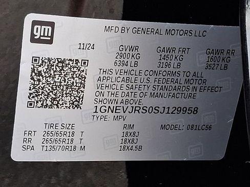Certified 2025 Chevrolet Traverse Z71 w/ Driver Confidence Package AWD/4WD image 27