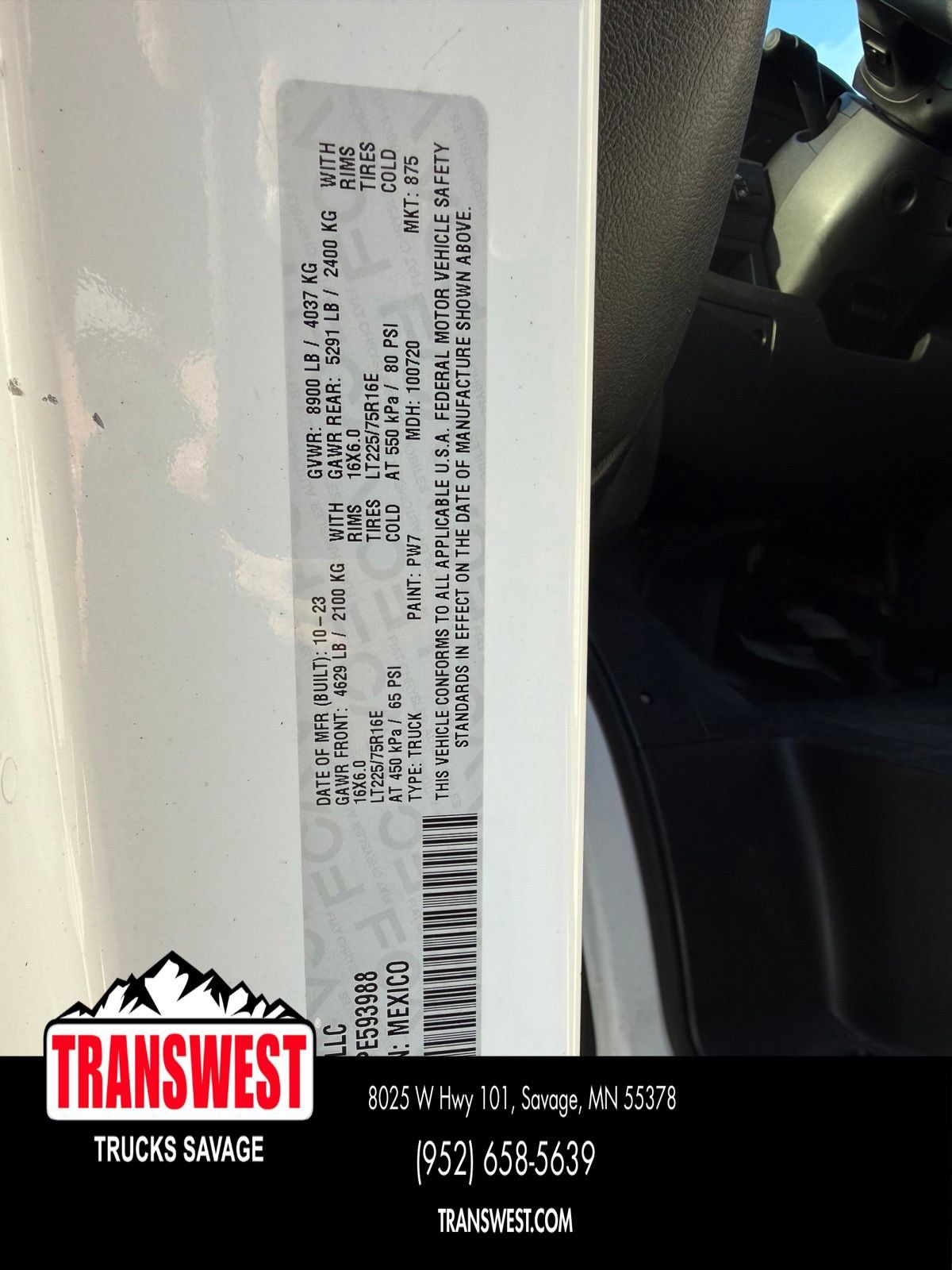 Used 2023 RAM ProMaster 2500 FWD image 19