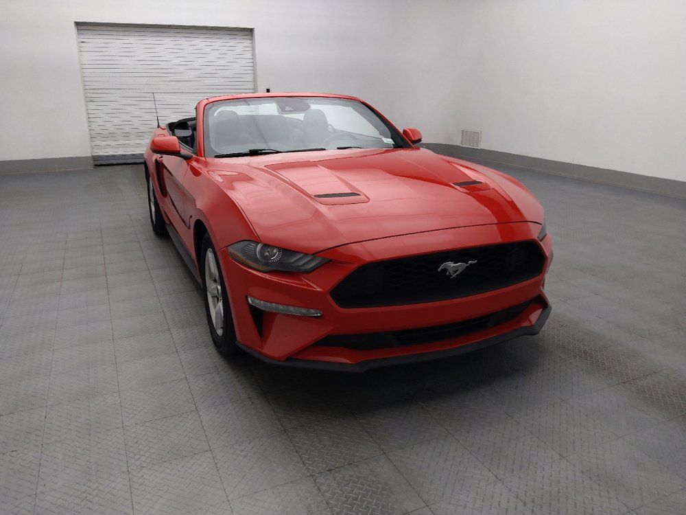 Used 2019 Ford Mustang Convertible w/ Ford Safe & Smart Package RWD image 14