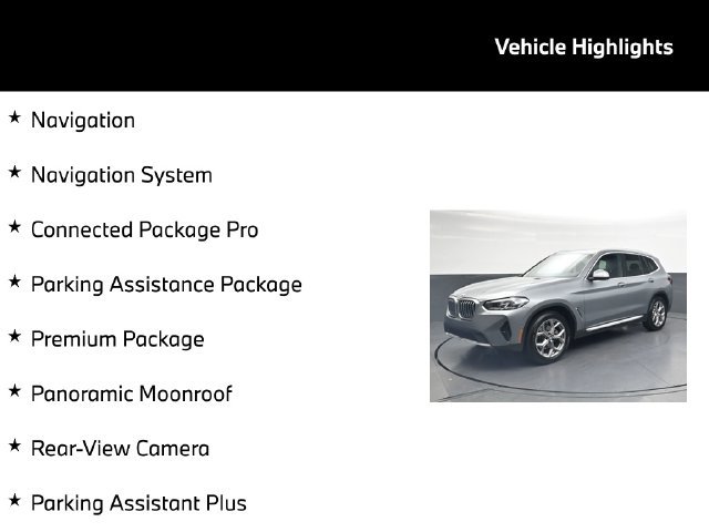 Used 2023 BMW X3 xDrive30i w/ Premium Package AWD/4WD image 5