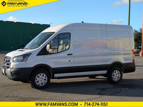 Used 2023 Ford E-Transit Medium Roof w/ Load Area Protection Package image 3