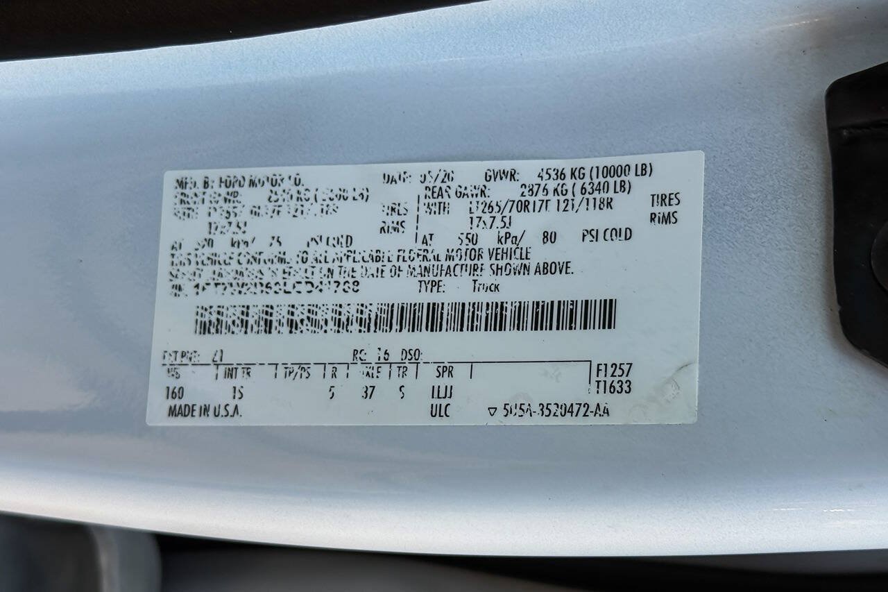 Used 2020 Ford F250 XL w/ Power Equipment Group AWD/4WD image 23