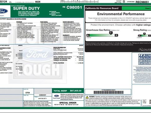 Used 2024 Ford F250 King Ranch w/ Tremor Off-Road Package image 3