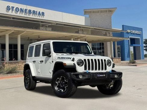 Used 2021 Jeep Wrangler Unlimited Rubicon 4xe w/ Steel Bumper Group AWD/4WD image 1