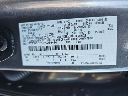 Used 2023 Ford F150 XLT w/ Equipment Group 302A High image 41