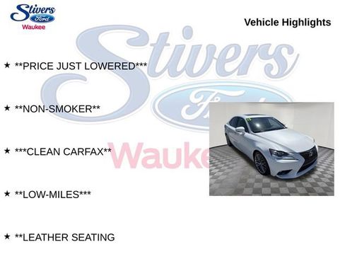 Used 2015 Lexus IS 250 w/ Navigation System Package RWD image 9