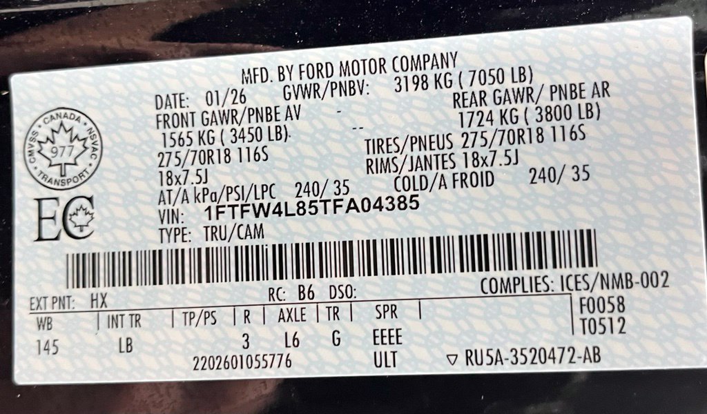 Used 2026 Ford F150 Tremor AWD/4WD image 61