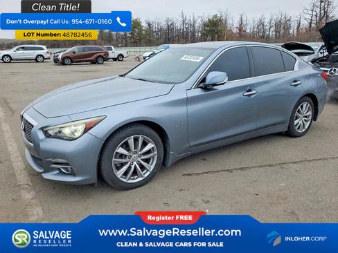 Used 2017 INFINITI Q50 3.0t Premium w/ Driver Assistance Package RWD image 1