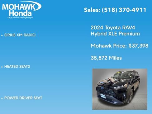 Used 2024 Toyota RAV4 XLE Premium w/ Weather Package AWD/4WD image 14