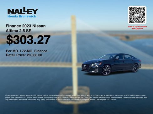 Used 2023 Nissan Altima 2.5 SR image 3