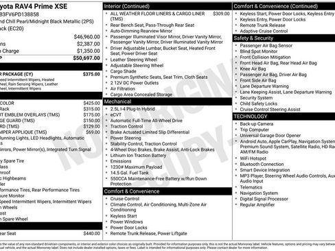 Used 2023 Toyota RAV4 XSE w/ Weather Package AWD/4WD image 4